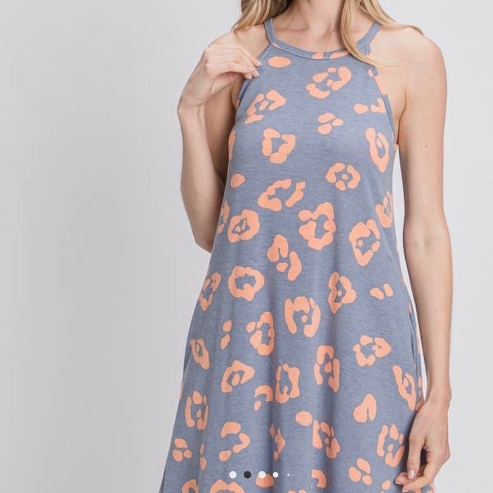 Leopard Knit Dress